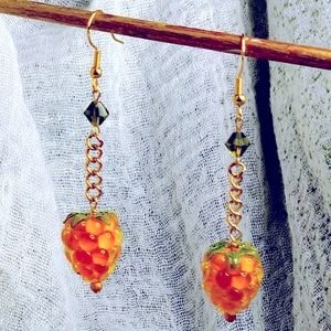 Gold Yassberry Earrings